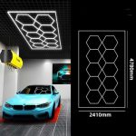 luz panal abeja led